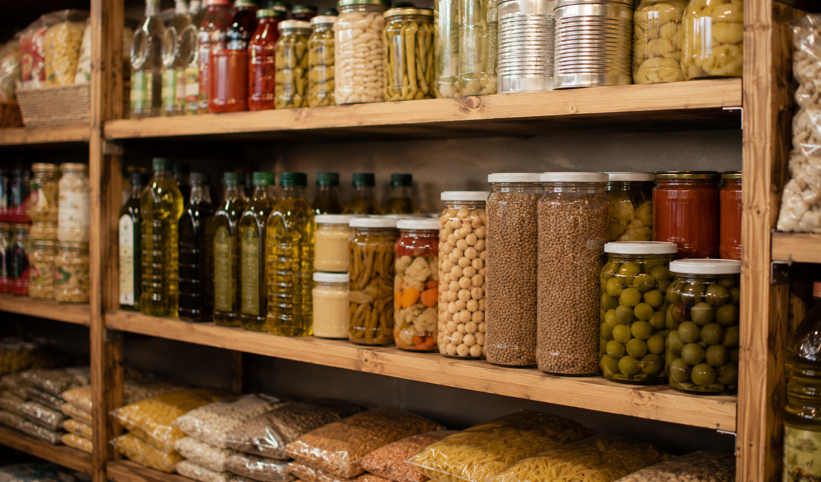 Banner de productos de alimentación, conservas y bazar en La Despensa de Pepita en Salteras