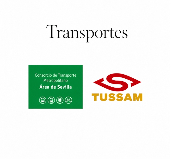 Recargas y servicios de transporte urbano disponibles en Salteras