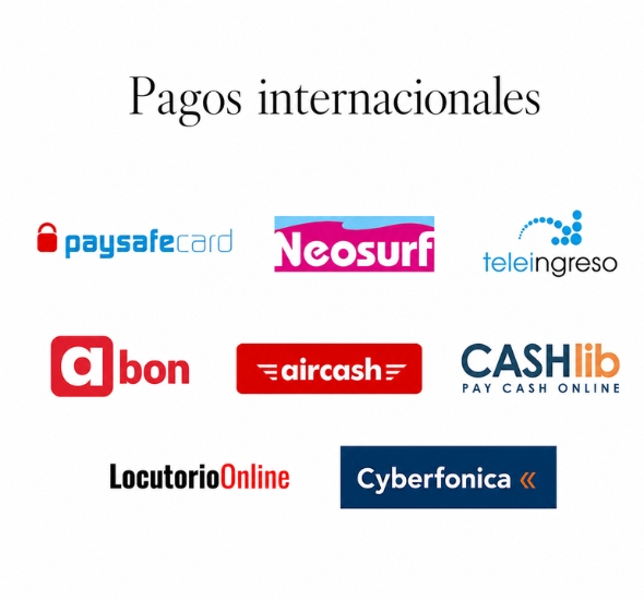 Opciones de pagos internacionales y recargas digitales disponibles en La Despensa de Pepita